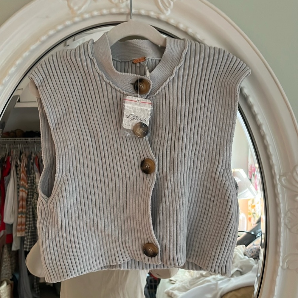 NWT Free People Sweaters Vest